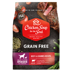 Chicken Soup GF Beef & Legumes Dog Food Chicken Soup, grain free, GF, Beef, Legumes, Dog Food